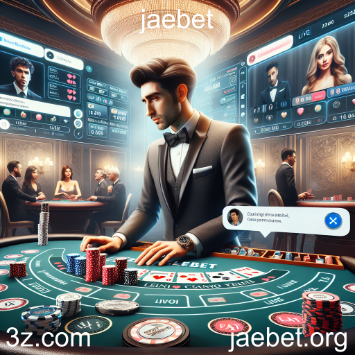 Experimente a Emoção do Cassino Ao Vivo no Jaebet